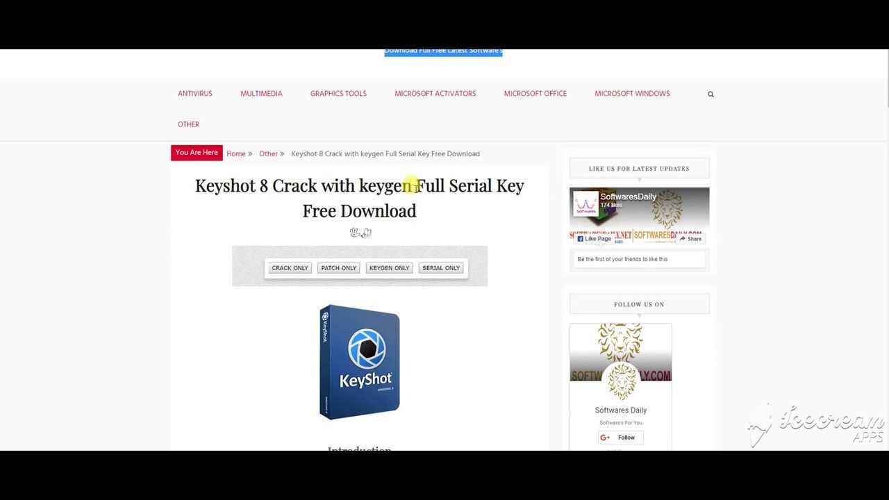 keyshot 8 crack download